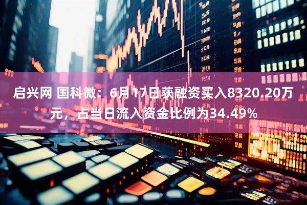 启兴网 国科微：6月17日获融资买入8320.20万元，占当日流入资金比例为34.49%